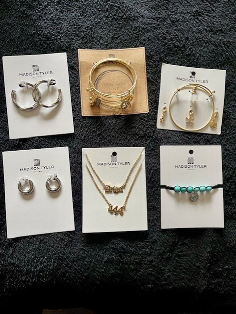 Madison Tyler NWT Jewelry Lot - Earrings Bracelets Necklace Sets